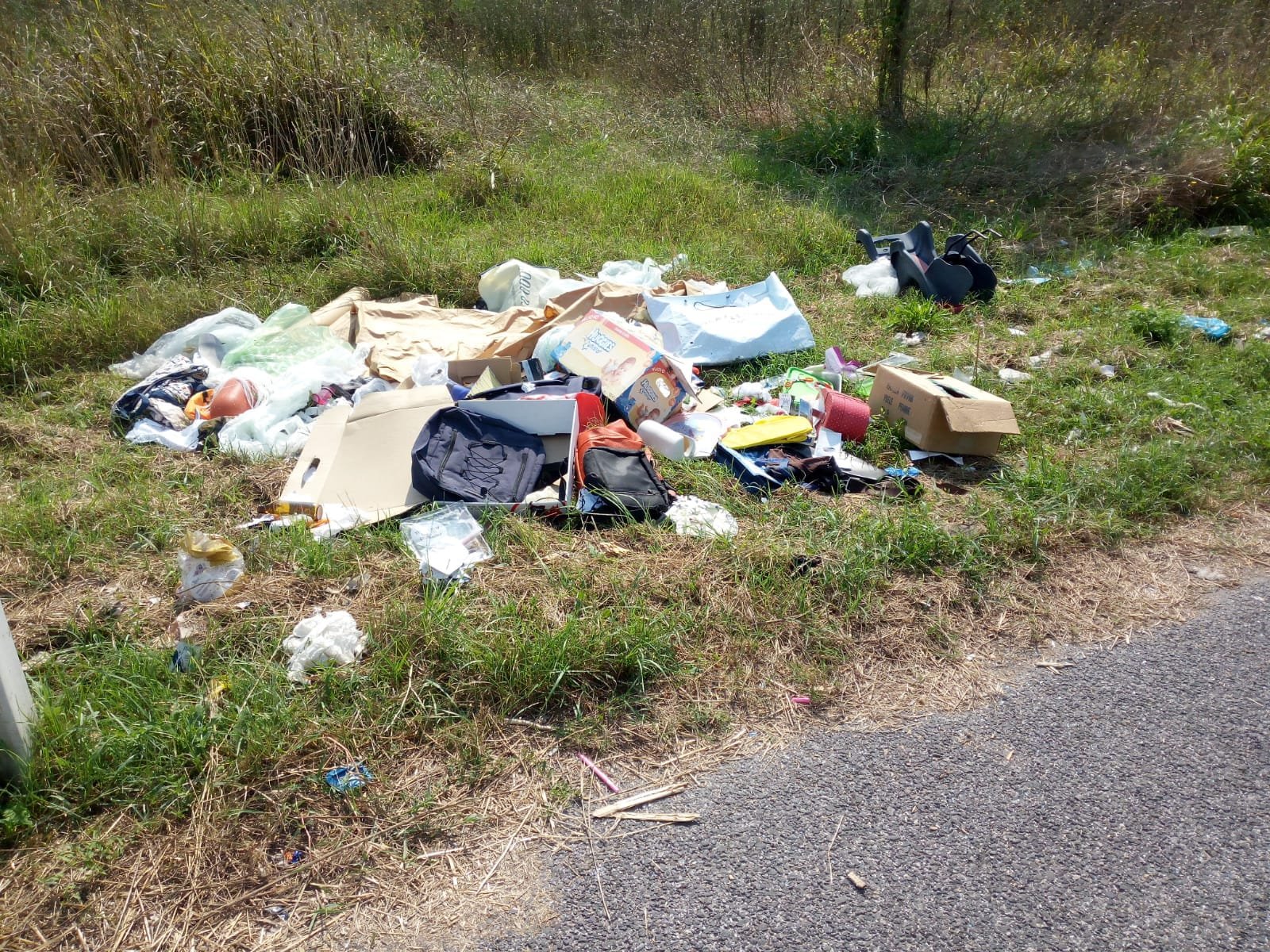Beccati e multati due novesi che andavano ad abbandonare i rifiuti a Basaluzzo