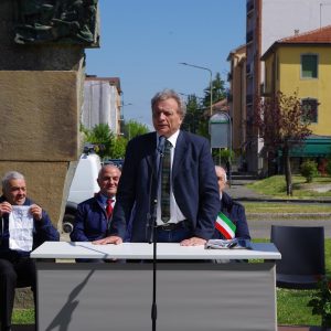 L’orazione di Cesare Manganelli per la Festa della Liberazione: “Andiamo incontro alla storia”