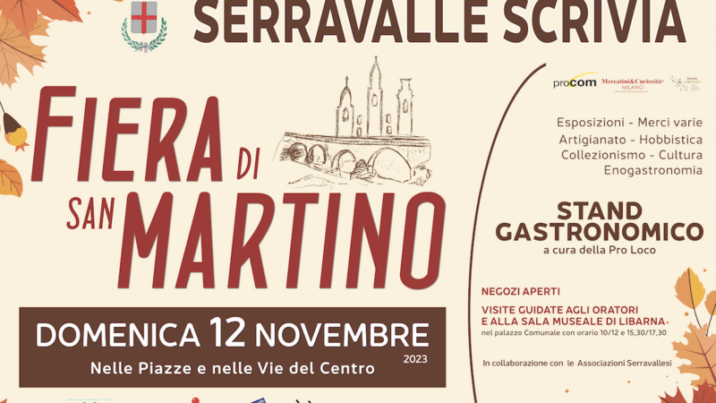 Serravalle, torna la tradizionale Fiera di San Martino