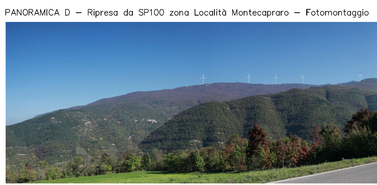 Parco eolico Monte Giarolo, il progetto.