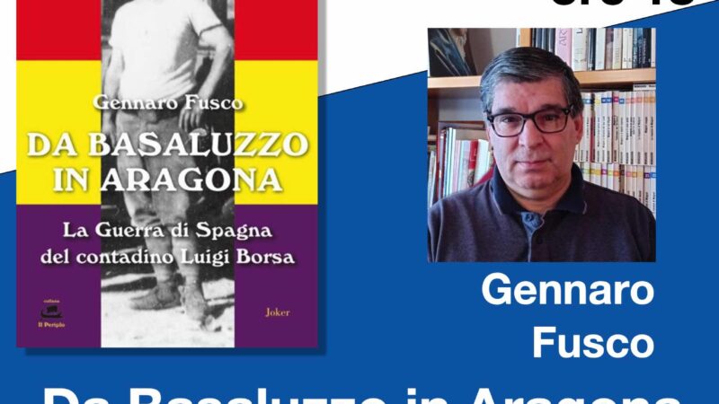 Da Basaluzzo in Aragona: il libro di Gennaro Fusco in presentazione al Circolo Ilva